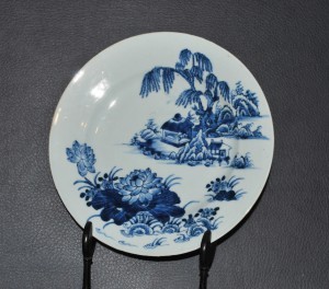 Antiek porseleinen bord, China, 18e eeuw.